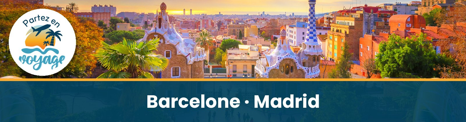 Barcelone et Madrid en train