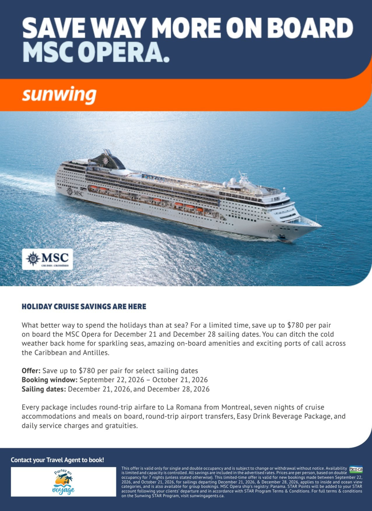 MSC Opera Holiday Cruises