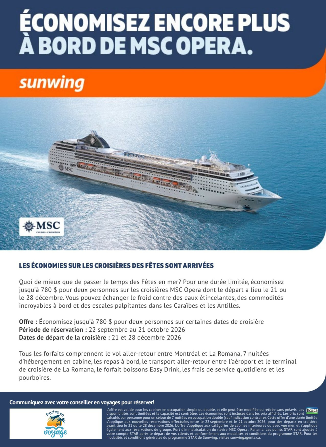 MSC Opera des F&ecirc;tes